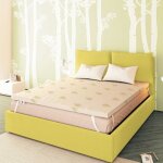 Surmatelas 160x200 cm - mmoire de forme massant 9 zones - equilibr - epaisseur 5 cm - dehoussable