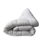 Surmatelas - mortreux - 140x190 cm - anti acariens - tissu microfibre - 2 personnes