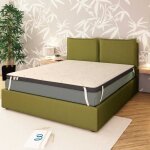 Surmatelas bambou 120x190 cm - m�moire de forme - �paisseur 5 cm - qualit� optimal