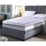Surmatelas cosy 140x190cm 8 cm 100% plumes moelleux et doux