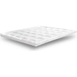 Surmatelas cosy 200x200 sampur microfibre hypoallerg�nique 500 g / m� �paisseur 5 cm extra moelleux traitement ...