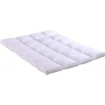 Surmatelas plume - sampur - 140x190 cm - 100% plumes - epaisseur 7 cm - accueil moelleux