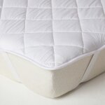 Surmatelas rafra�chissant 120x190 cm pour 1 personne confort respirant hypoallerg�nique lavable ? homescapes ...