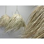 Suspension / abat - jour en osier / boh�me - agadir - taille m