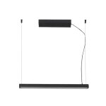 Suspension - faro - vico - noir mat - 60 cm - led intgre - 15w