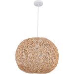 Suspensions luminaire en rotin lampe suspendue avec ampoule fait  la main dcors pour maison chambre ...