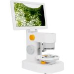 Svbony sm101 microscope numrique ecran ips 9 , 1200x 1080p carte sd 32g microscope lectronique photo ...
