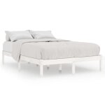 Svp - moderne cadre de lit pour adulte enfant sommier à lattes - blanc bois de pin massif 140x190 cm ... Svp - moderne cadre de lit pour adulte enfant sommier à lattes - blanc bois de pin massif 140x190 cm ...