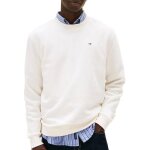 Sweat blanc homme tommy hilfiger reg flag crews