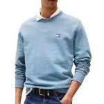 Sweat bleu homme tommy hilfiger badge crew