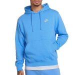 Sweat � capuche bleu homme nike club hoodie