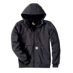 Sweat � capuche - carhartt - s1101759026s - d�perlant - anti - vent - gris fonc�