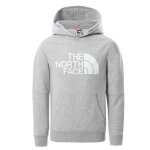 Sweat � capuche - the north face - drew peak - gris - coton - homme