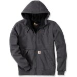 Sweat � capuche zipp� d�perlant et anti - vent gris fonc� l carhartt s1101759026l gris fonc�