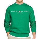 Sweat vert homme tommy hilfiger blend logo