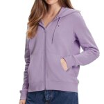 Sweat violet femme tommy hilfiger tjw reg s flag