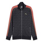 Sweat zipp� marine / rouge homme puma road to unity