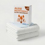 Sweetnight - lot de 2 al�ses imperm�ables 90x85 cm - adulte s�nior - lavable � 90�c - grande absorption ...