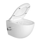 Swiss aqua technologies - infinitio wc sans bride avec fonction bidet + abattant softclose (satinf011rrexpbfct ...