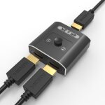 Switch hdmi 4k x 2k 30 hz bi - directionne 2 entrées 1 sortie ou 1 entrée 2 sorties compatible 4k pour ... Switch hdmi 4k x 2k 30 hz bi - directionne 2 entrées 1 sortie ou 1 entrée 2 sorties compatible 4k pour ...