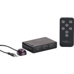 Switch hdmi - auvisio - 5 ports - 4k ultra hd - hdcp - tlcommande