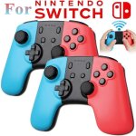 Swonuk� 2x manettes bluetooth pr nintendo switch gamepad console de jeu pro sans fil pack gamer
