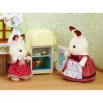 Sylvanian families - 5014 - set maman lapin chocolat et rfrigrateur avec accessoires - pour enfants ...