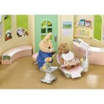 Sylvanian families - dentiste et accessoires - papa lapin crme - 14 accessoires inclus