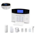 A syst�me dalarme sans fil pour la maison kit de s�curit� domestique en six pi�ces pour garages camping ...