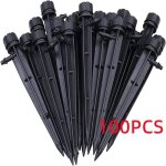 Syst�me dirrigation goutte � goutte - goutteurs dirrigation - 100 pcs - arrosage de jardin - facile � ...
