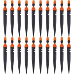 Syst�me dirrigation - goutteur r�glable - 360 degr�s - 20 pcs - jardin - plastique haute qualit�