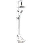 Wiltec système douche effet pluie pommeau de douche carré robinetterie Wiltec système douche effet pluie pommeau de douche carré robinetterie