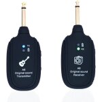 Syst�me de guitare sans fil - alnicov - a8 version am�lior�e - uhf - faible latence - 50 m�tres de port�e ...