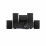 Syst�me home cin�ma 5. 1 - langtu - wisa - audio 24 - bit 48 khz - sans fil - compact