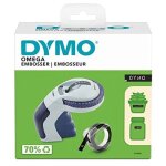 Syst�me de marquage - dymo - omega 2174601 - ruban 9 mm - poign�e ergonomique - �tiquettes faciles � ...