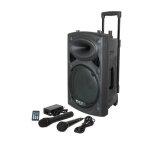 Système sono portable autonome 8 usb / rec / vox / bt + micro vhf & filaire Système sono portable autonome 8 usb / rec / vox / bt + micro vhf & filaire