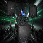 Syst�me sonorisation complet - bm sonic - bms1512 - 2200w max - subwoofer 18 - 2 enceintes 12