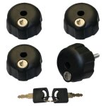 Syst�me de verrouillage porte - v�los mft