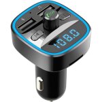 T25 transmetteur sans fil bluetooth 5. 0 fm double chargeur de voiture usb mains libres lecteur mp3 carte ... T25 transmetteur sans fil bluetooth 5. 0 fm double chargeur de voiture usb mains libres lecteur mp3 carte ...