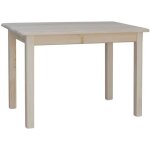 Table 110 x 60 cm brut rectangulaire pour cuisine ou salle  manger