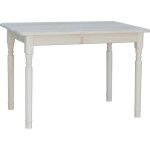 Table 120 x 60 cm brut rectangulaire pour cuisine ou salle  manger
