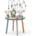 Table dactivit�s en bois avec grand boulier - jeux premier �ge - jeux � manipuler - cubes & tables dactivit�s ...