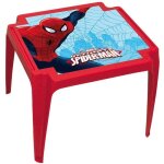 Table dactivit�s - spiderman - 707977 - plastique - rouge / bleu - 55x50x44 cm