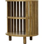 Table d?appoint ronde bois pb pieds en bois massif design � claire - voie 2 niveaux pour salon chambre ...