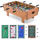 Table de baby - foot 4 en 1 costway - billardping - ponghockey - accessoires complets - tableaux de bord ... Table de baby - foot 4 en 1 costway - billardping - ponghockey - accessoires complets - tableaux de bord ...