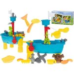 Table de bain deau bac à sable bateau pirate - ikonka - 25 éléments - bleu - bébé - 3 ans et plus Table de bain deau bac à sable bateau pirate - ikonka - 25 éléments - bleu - bébé - 3 ans et plus