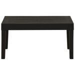 Table de balcon 2 ou 4 personnes gris - table de salon de jardin - plastique gris 741 362417911