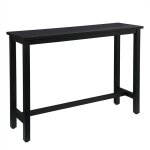 Table de bar moderne modèle noir 19 0000214 Table de bar moderne modèle noir 19 0000214