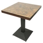 Table de bar yyixing® - style industriel - horloge vintage - montage facile - pour cuisine salon Table de bar yyixing® - style industriel - horloge vintage - montage facile - pour cuisine salon