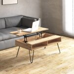 Table basse 2 niches et plateau relevable altura